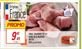 Netto Veau : Blanouette Sans os A Mijoter Netto offre