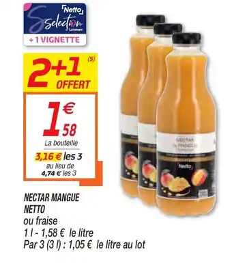 Netto Nectar Mangue Netto offre
