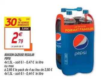 Netto Boisson Gazeuse Regular Pepsi offre
