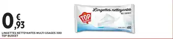 Intermarché Lingettes nettoyantes multi-usages x80 top budget offre