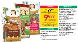 Terreau universel or brun