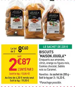 RAGT Jardin & Maison Biscuits 'maison jougla offre