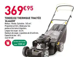 RAGT Jardin & Maison Tondeuse thermique tractée 'al446sh' offre