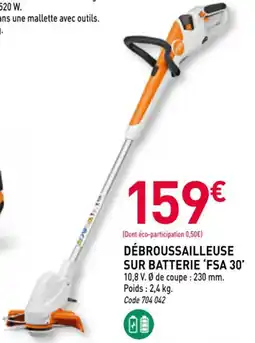 RAGT Jardin & Maison STIHL Débroussailleuse sur batterie 'fsa 30' offre