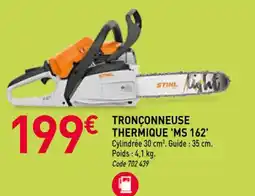 RAGT Jardin & Maison STIHL Tronçonneuse thermique 'ms 162' offre