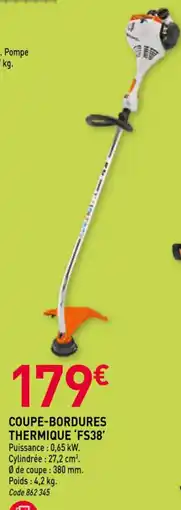 RAGT Jardin & Maison STIHL Coupe-bordures thermique 'fs38' offre