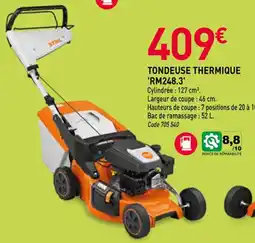 RAGT Jardin & Maison Tondeuse thermique offre