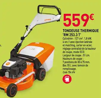 RAGT Jardin & Maison STIHL Tondeuse thermique 'rm 253.3 t' offre