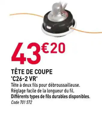 RAGT Jardin & Maison Tête de coupe offre