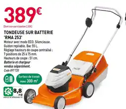 RAGT Jardin & Maison STIHL Tondeuse sur batterie 'rma 253' offre