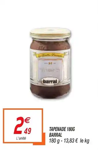 Tapenade 180G Barral