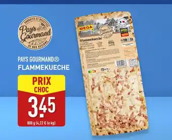 ALDI PAYS GOURMAND Flammekueche offre