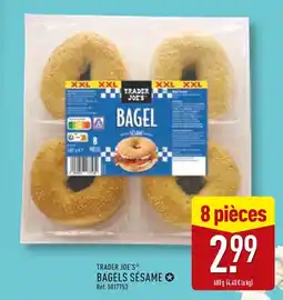 ALDI TRADER JOE’S Bagels sésame offre