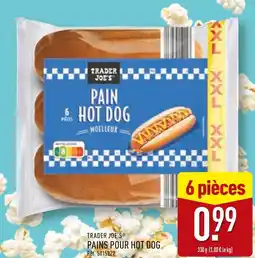 ALDI Trader Joe's Pains pour hot dog offre