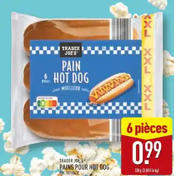 ALDI Trader Joe's Pains pour hot dog offre