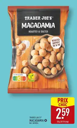 ALDI TRADER JOE’S Macadamia offre