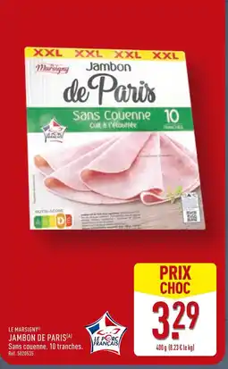 ALDI LE MARSIGNY Jambon de Paris offre