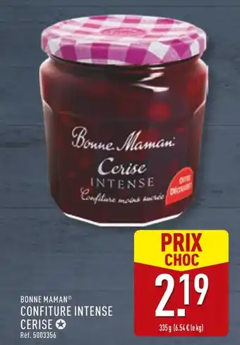 ALDI BONNE MAMAN Confiture intense cerise offre