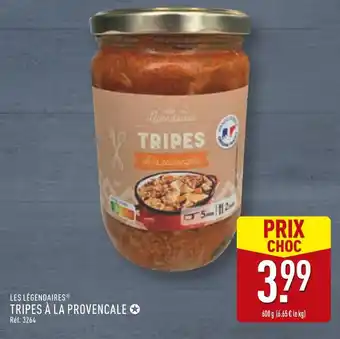 ALDI Les Légendaires Tripes à la provencale offre