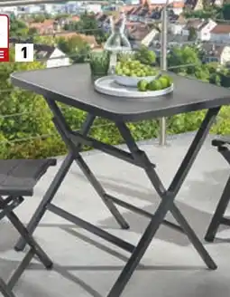 ALDI Table chaise pliante en aluminium offre