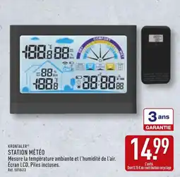 ALDI Krontaler Station Météo offre