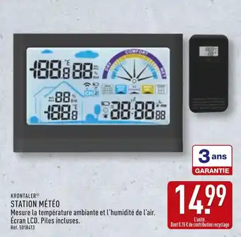 ALDI Krontaler Station Météo offre