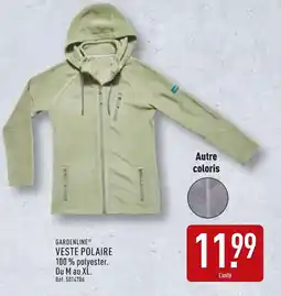 ALDI GARDENLINE Veste Polaire offre