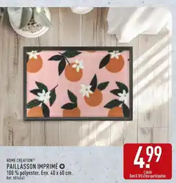 ALDI Home Creation Paillasson imprimé offre