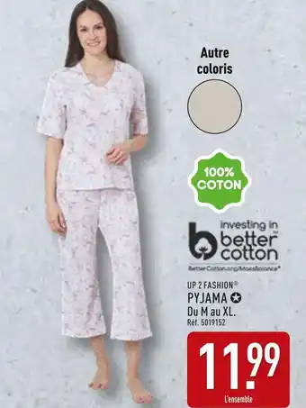 ALDI UP2FASHION Pyjama offre