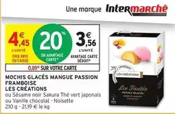 Intermarché Sakura - mochis glacés mangue passion framboise offre