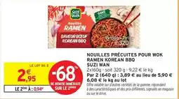 Intermarché Signal - nouilles précuites pour wok ramen offre