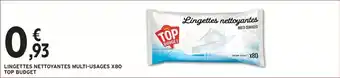 Intermarché Top budget - lingettes nettoyantes multi-usages x80 offre