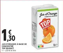 Intermarché Orange - jus d'orange à base de concentré offre