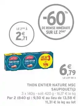 Intermarché Bouton d'or - huile de friture offre