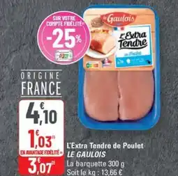 G20 LE GAULOIS L'Extra Tendre de Poulet offre