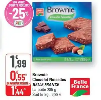 G20 BELLE FRANCE Chocolat Noisettes offre