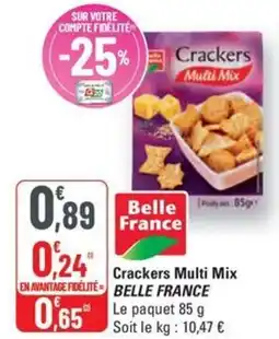 G20 BELLE FRANCE Crackers Multi Mix offre