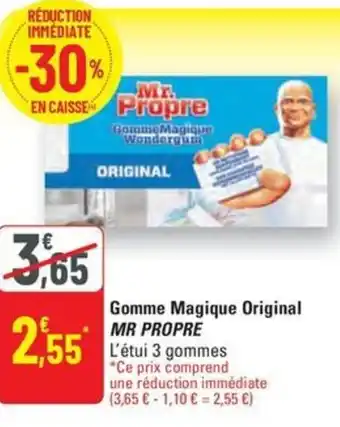 G20 MR PROPRE Gomme Magique Original offre