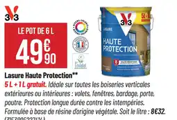 Bricorama Lasure Haute Protection offre