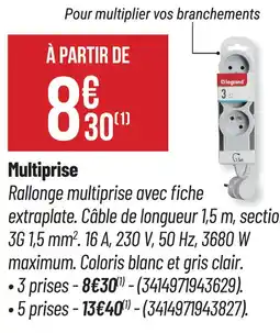 Bricorama Multiprise offre