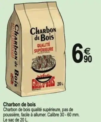 Tridôme Charbon de bois offre