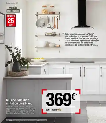 Brico Dépôt Cuisine offre