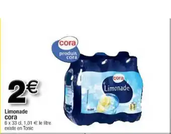 Cora x Carrefour Limonade Cora offre