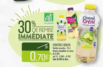 Match Contrex Green offre