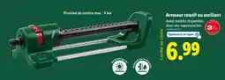 Lidl Arroseur rotatif ou oscillant offre