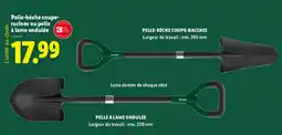 Lidl Pelle-bêche coupe racines ou pelle à lame ondulée offre