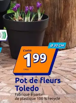 Action Pot de fleurs Toledo offre