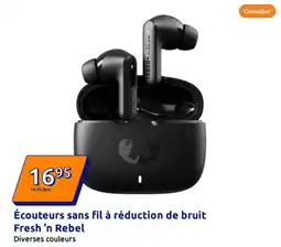 Action Écouteurs sans fil à réduction de bruit Fresh 'n Rebel offre