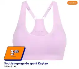 Action Soutien-gorge de sport Kaytan offre