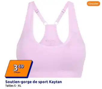 Action Soutien-gorge de sport Kaytan offre